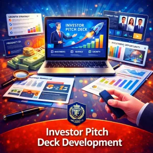 29. investor pitch deck development