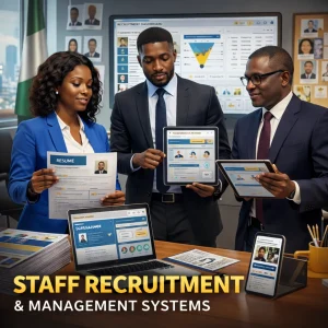 33. staff recruitment & management systems