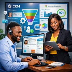 35. customer management system