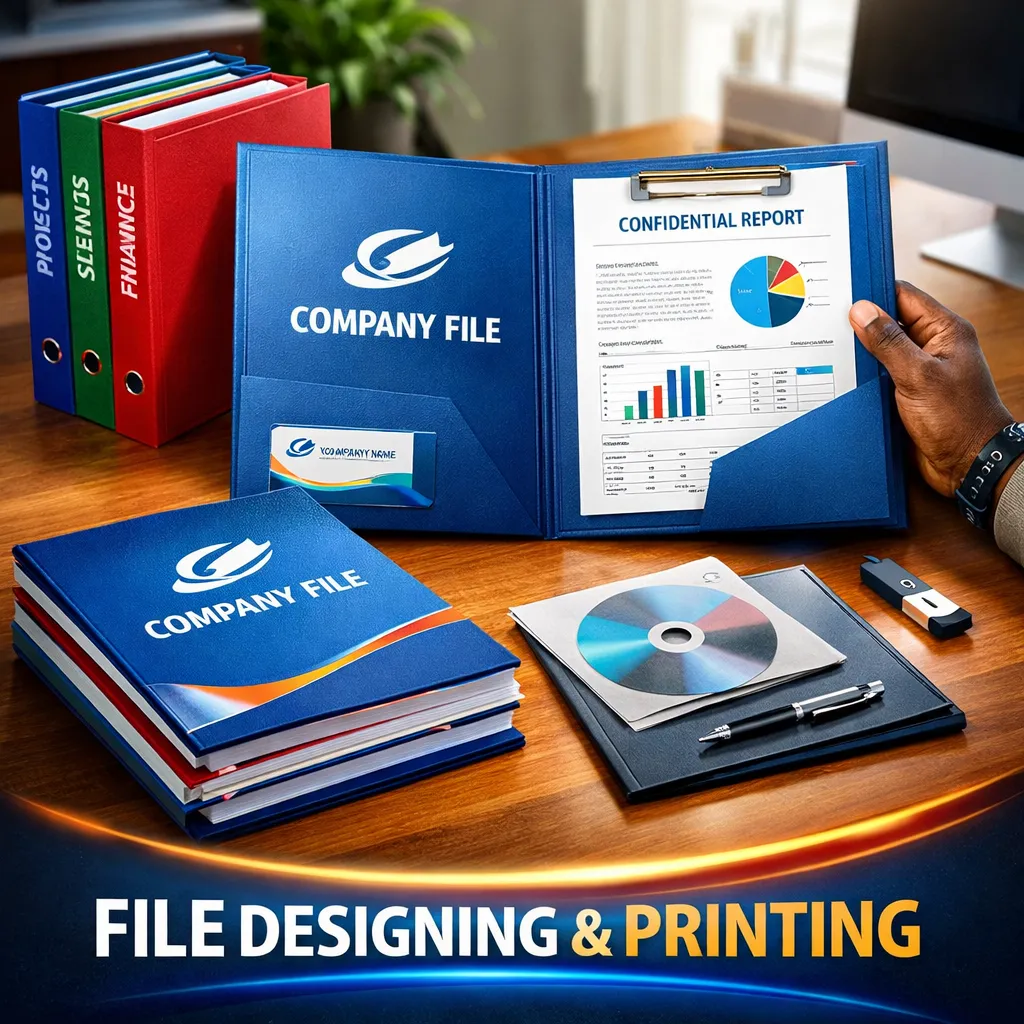 39. company file designing & printing
