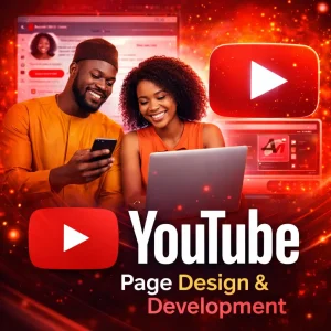 52. youtube page design & development